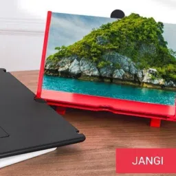 JANGI 9 inch 3 times 3D magnifier fresnel mirror HD Screen Expander Phone-image-25