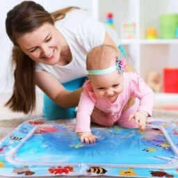 Indoor Outdoor Water Play Mat for Baby Swimming Mats-7