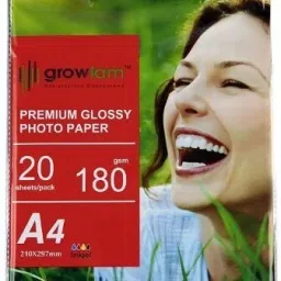 Premium Glossy 20 Sheets A4 Size Photo Paper – Water Proof, Instant Drying 180 gsm Photo Paper-11