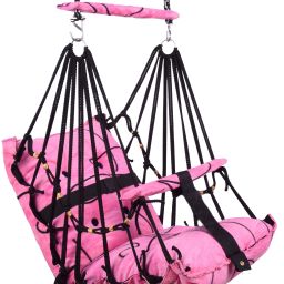 Cotton swing for Kids children baby chair jhula 1-6 Years Folding & Washable Swings-image-56