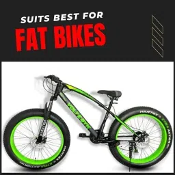 dstechbar MTB Fat Bicycle Mudguard PVC fat bike Full Length Front & Rear Fender (Black) Full Length Front & Rear Fender image 4