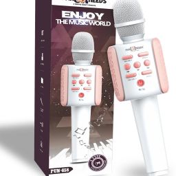 Wireless Bluetooth Microphone Rechargeable Kids Toy Karaoke Mic For Singing Toy-13