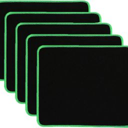 NIGSUR [5 Pack] Silk-Gliding Gaming Mouse Pad Green Mousepad-picture-14