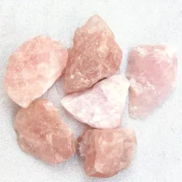 Natural Rose Quartz Stones - Raw Stone for Reiki Healing and Vastu Correction, Protection, Unconditional Love, Relationships and Increase Creativity Raw Rough Stones Regular Rectangular Crystal Stone-image-72