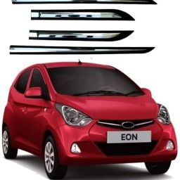Half Chrome Side Beading Side Cladding Door Protector For Hyundai Eon Set of 4 Car Beading Roll For Door-image-27