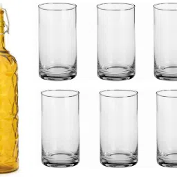 Combo Of Bottle And Glass Set -A1438 Jug Bottle Glass Set-image-21
