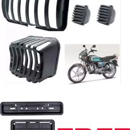 Cover Headlight Tail Light Indicator Protection Guard (Pack Of 6 Bike Headlight Grill-26