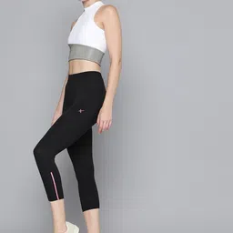 hrx by hrithik roshan Solid Women Black Tights-picture-48