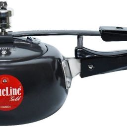 ISI Certified Hard Anodised Handi Inner Lid 1.5 L Induction Bottom Pressure Cooker-image-42