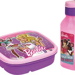 Fun time Easy(Hungry Kya easy + Fun 300 ml) Barbie 2 Containers Lunch Box-image-83