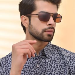 royal son Polarized Rectangular Sunglasses (60) image 2