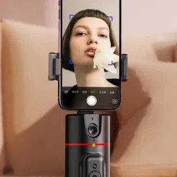 EVAAENTERPRISES Gimbal Stabilizer P02 in 2-Axis Smooth 360 Degree Rotation 2 Axis Gimbal for Mobile, Camera-33