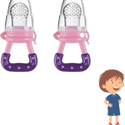 SST Sales Baby Food And Fruit Nibbler & Pacifier Teether BPA Free Nibbler TH500 Feeder-13