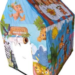 Jungle Safari Play Tent – Kids Cartoon-Themed Playhouse-image-31