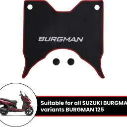 Washable Soft Rubberized Foot Mat/Floor Mat for Burgman Street BS6 Suzuki Burgman Street Two Wheeler Mat-image-26