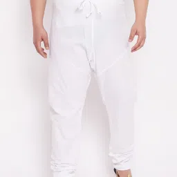 Vastramay Plus Men's White Cotton Pyjama Men Pyjama-image-50