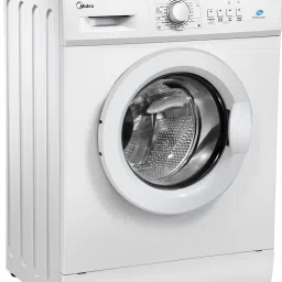 midea 6 kg Fully Automatic Front Load with In-built Heater White image 4