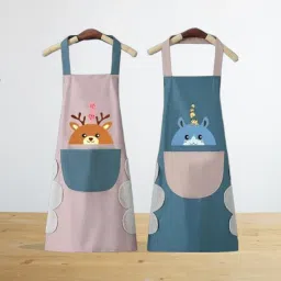 Polyester Home Use Apron - Free Size-image-76