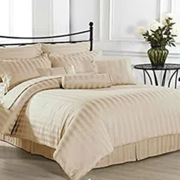 1 TC Cotton Double Solid Flat Bedsheet-image-102