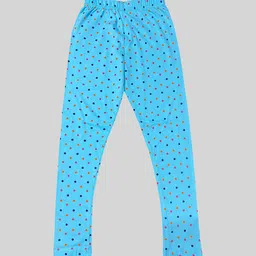 DIAZ Girls Cotton Lycra Printed Ankle Length Leggings-image-66