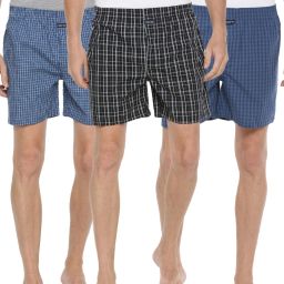 Pack of 3 Checkered Men Boxer-image-4