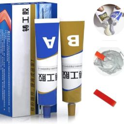 Appliances Casting Metal Repair Paste, AB Glue for Radiator Pipe Tank Repair K3 Glue-image-47