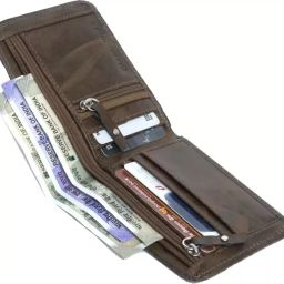 Men Casual, Evening/Party, Formal, Travel, Trendy Brown Artificial Leather Wallet-image-63