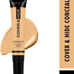 swiss beauty Cover & Hide Concealer - (Creamy Beige, 10gm) Concealer-picture-12