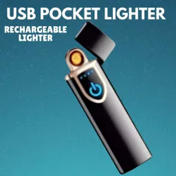 USB Cigarette Lighter for Smoking Windproof Slim Lighter with Fingerprint I441 USB Cigarette Lighter for Smoking Windproof Slim Lighter with Fingerprint I441 Pocket Lighter-picture-46