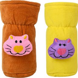 da anushi Soft Hosiery Baby Feeding Bottle Cover – Easy to Grip, Suitable for 60-125 ML-picture-27