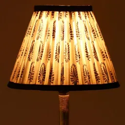 lampenschirm india Royal Jodhpur Boho 20cm Empire Cotton Lampshade (Blue)-picture-45