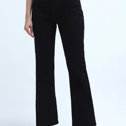 u.s. polo assn. Women Boot-Leg High Rise Black Jeans-picture-13