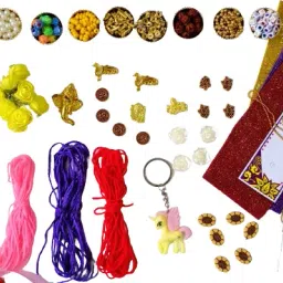 Rakhi Making Material Kit For Craft,School Prjects,DIY For Kids & Adults-image-72