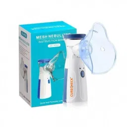 curecheck Portable Mesh Nebulizer for Adults & Kids [USB & Battery operated] Nebulizer-35