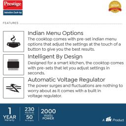 prestige 2000 W Induction Cooktop Push Button image 4