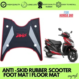 DI1 Washable Floor Mat/Foot Mat for HONDA DIO BS-6 Honda Dio Two Wheeler Mat-image-26