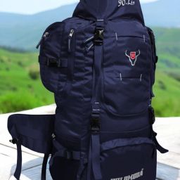 90L Camping Rucksack with Shoe Compartment & Laptop Pocket Rucksack - 90 L-image-42