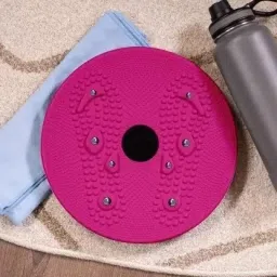 aim Slim & Fit Twister Dynamic Acupressure Disc (Blue) Ab Exerciser Ab Exerciser image 4