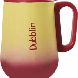 Rugby Stainless Steel Unbreakable double wall Insulated mug with handle and lid wide mouth Keeps beverages Hot & Cold Stainless Steel Coffee Mug-image-48