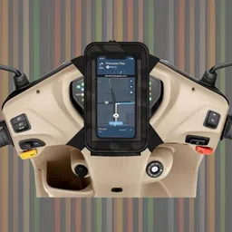 darkwave Mobile Holder for Scooty Mobile Pouch for Scooter Bike Mobile Holder-83 Bike Mobile Holder-picture-3