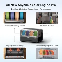 anycubic Kobra 3 Combo High-Speed, Multi-Color 3D Printer image 4