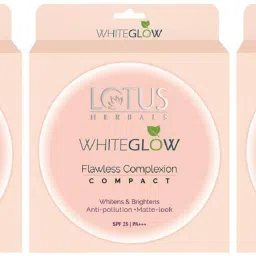 WHITEGLOW FLAWLESS COMPLEXION COMPACT ( Pack Of 3 ) Compact-2