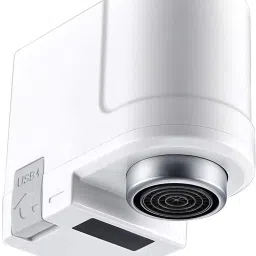 ABS Automatic Water Saving Sensor Aerator, White Faucet Mount-picture-16