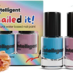 Intelligent kids Nailed it - Natural Nail Paint for Kids Blue, Pink-23