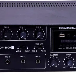 Professional 100 Watt P.A. Amplifier With Digital Media Player 100 W AV Power Amplifier-14