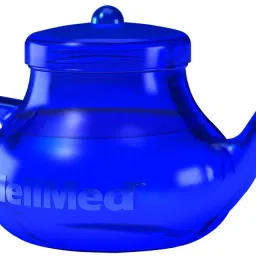 neilmed NasaFlo Unbreakable Neti Pot with 50 Premixed Packets Manual Nasal Aspirator image 4