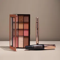 9 Shade Eyeshdow+Highlighter+Blusher+Bronzer+Smudge Proof Mascara+Eyeliner-01-27