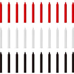 Plain 30 stick candles for home decor, birthday, Diwali, Party Candle-27