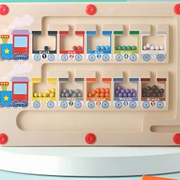 Magnetic Maze Counting Toy-17