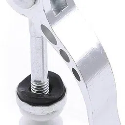 Silver Seat Post Binder Clamp Quick Release Aluminum Alloy for Bicycle,bike Brake Shoe-37